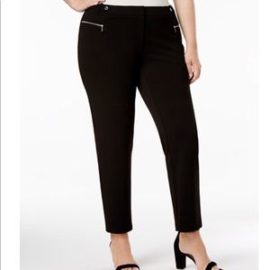Calvin Klein Plus Size straight leg pants